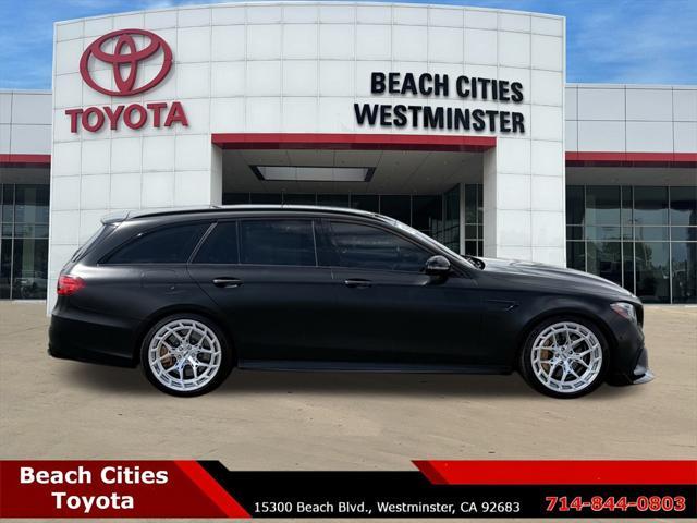used 2019 Mercedes-Benz AMG E 63 car, priced at $70,999