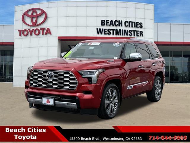used 2023 Toyota Sequoia car, priced at $72,998
