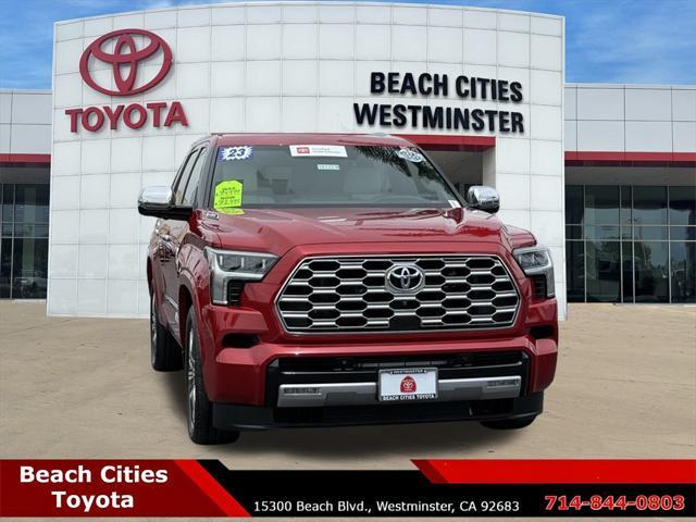 used 2023 Toyota Sequoia car, priced at $72,998