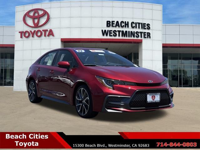 used 2022 Toyota Corolla car, priced at $21,283