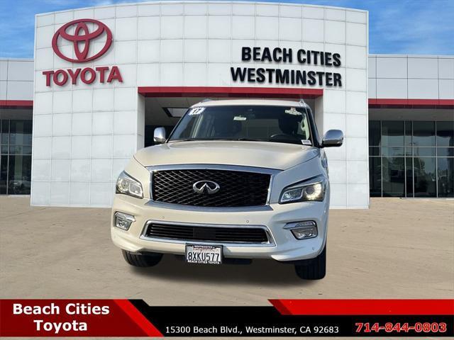 used 2017 INFINITI QX80 car, priced at $19,999