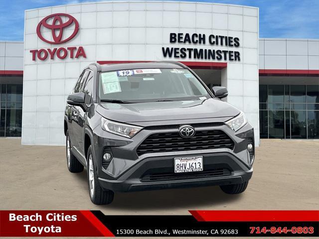 used 2019 Toyota RAV4 car, priced at $23,302