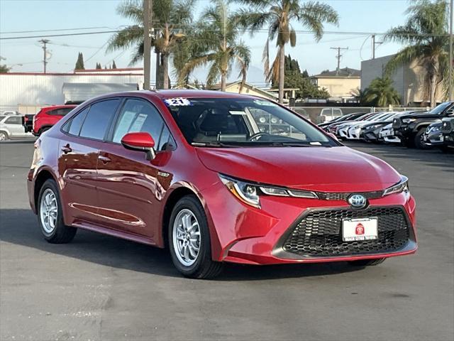 used 2021 Toyota Corolla Hybrid car, priced at $22,599