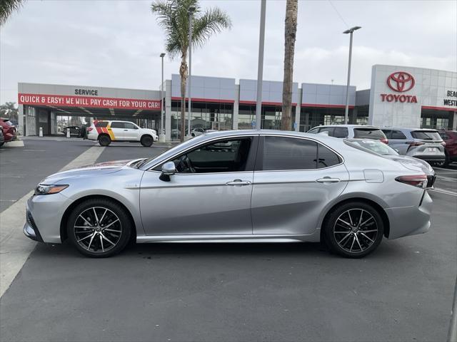 used 2021 Toyota Camry car, priced at $26,599