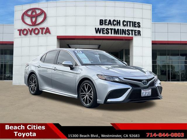 used 2021 Toyota Camry car, priced at $25,921