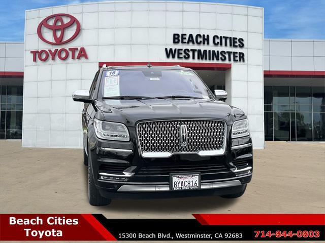 used 2018 Lincoln Navigator car, priced at $36,999