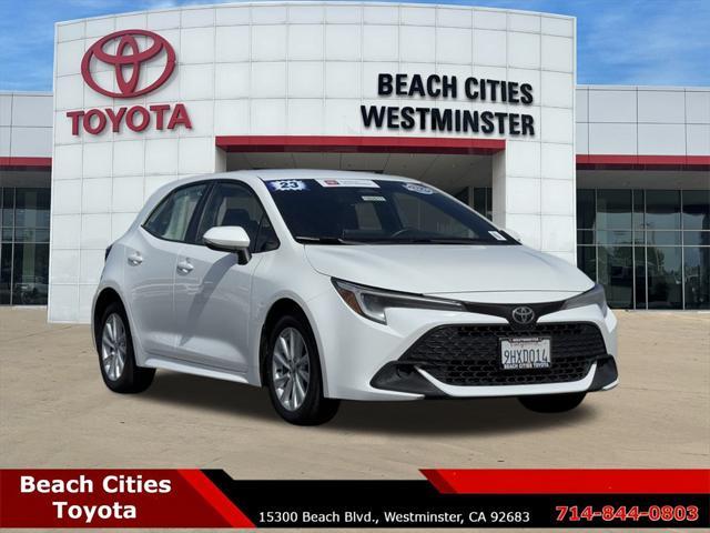 used 2023 Toyota Corolla car, priced at $21,517