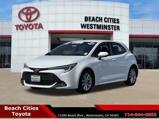 used 2023 Toyota Corolla car, priced at $21,517