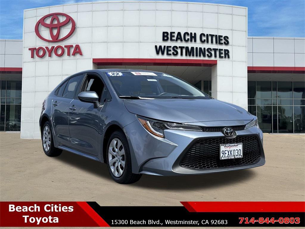 used 2022 Toyota Corolla car, priced at $19,788