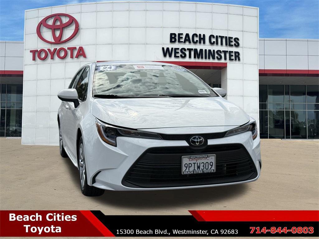 used 2024 Toyota Corolla car, priced at $21,445