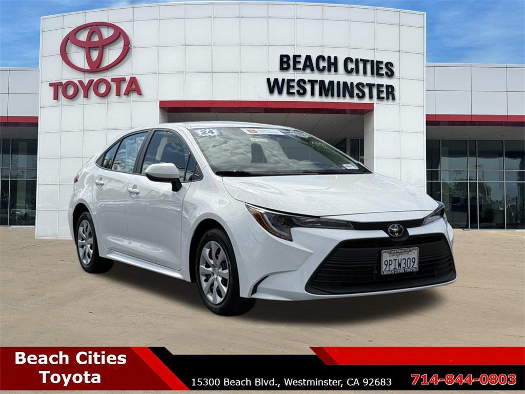 used 2024 Toyota Corolla car, priced at $21,445