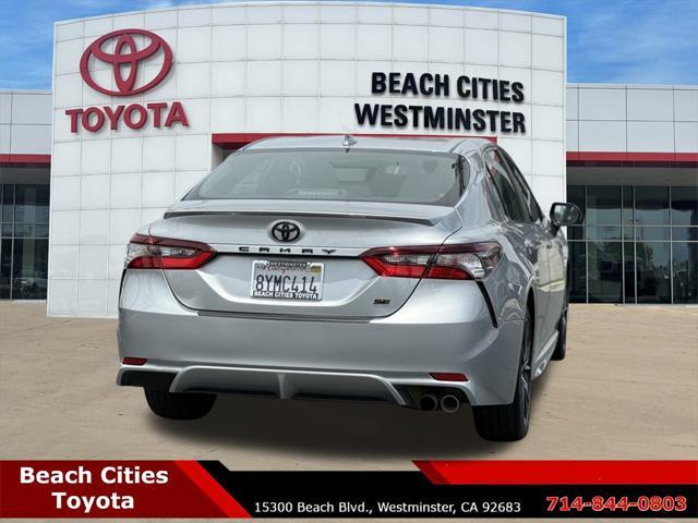 used 2021 Toyota Camry car, priced at $19,999