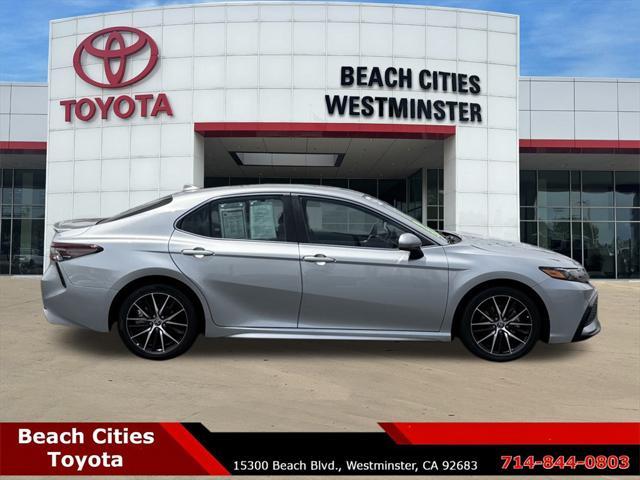 used 2021 Toyota Camry car, priced at $19,999