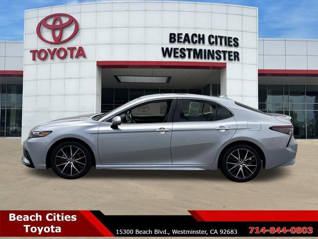 used 2021 Toyota Camry car, priced at $19,999