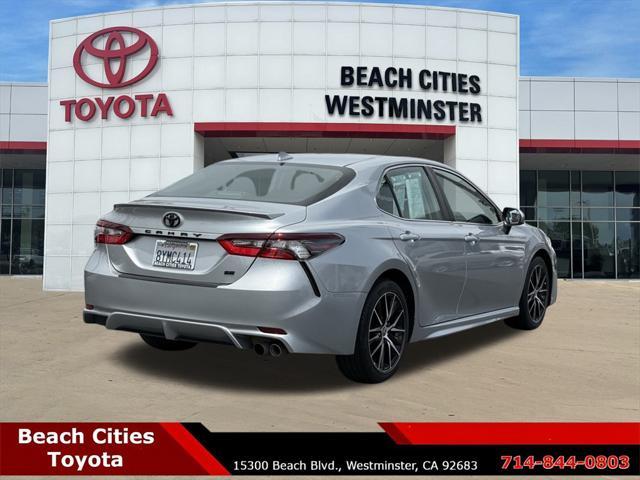 used 2021 Toyota Camry car, priced at $19,999