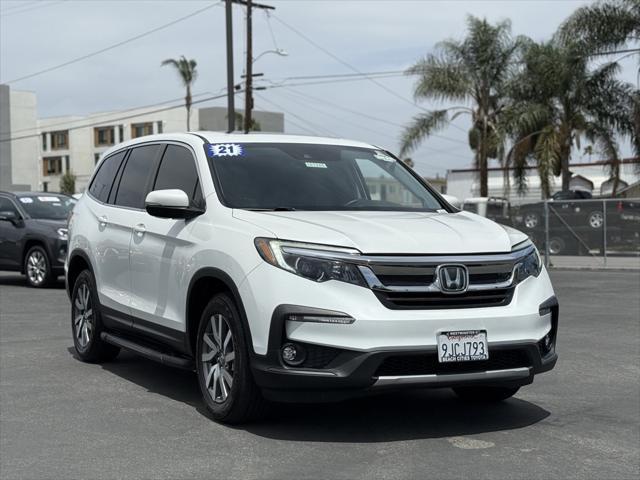 used 2021 Honda Pilot car, priced at $28,996