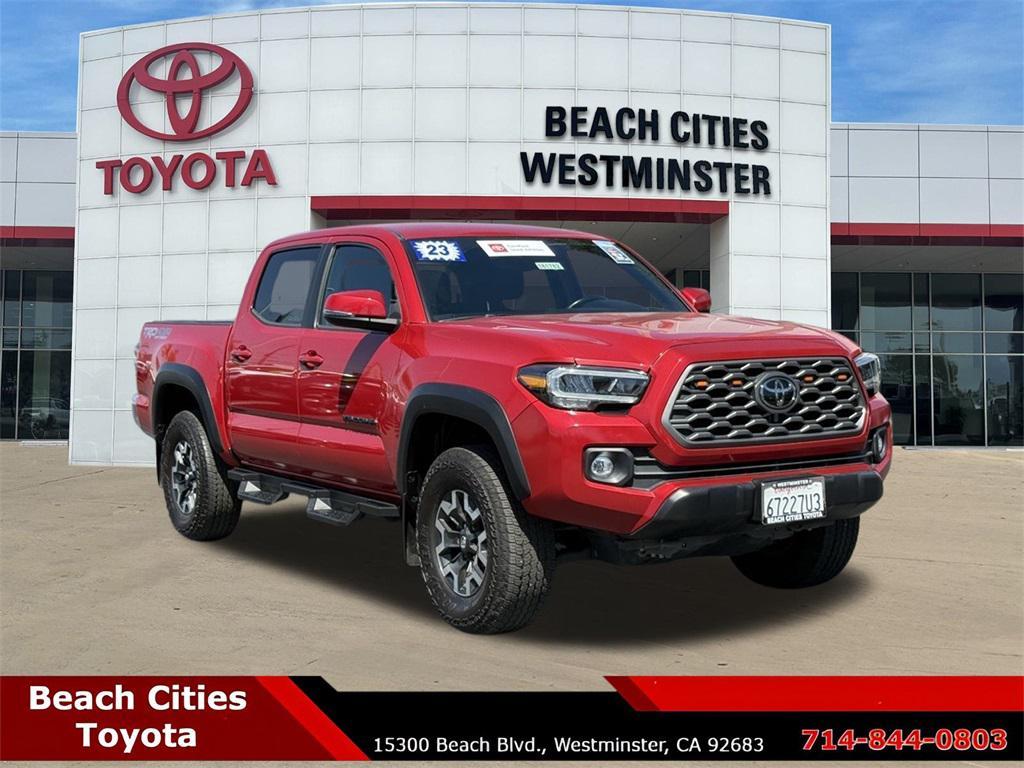 used 2023 Toyota Tacoma car, priced at $37,993