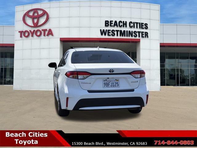 used 2022 Toyota Corolla Hybrid car, priced at $24,370