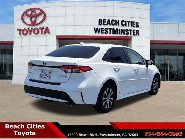 used 2022 Toyota Corolla Hybrid car, priced at $24,370