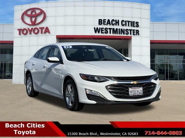 used 2022 Chevrolet Malibu car, priced at $16,402