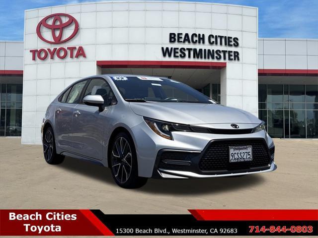 used 2022 Toyota Corolla car, priced at $20,934