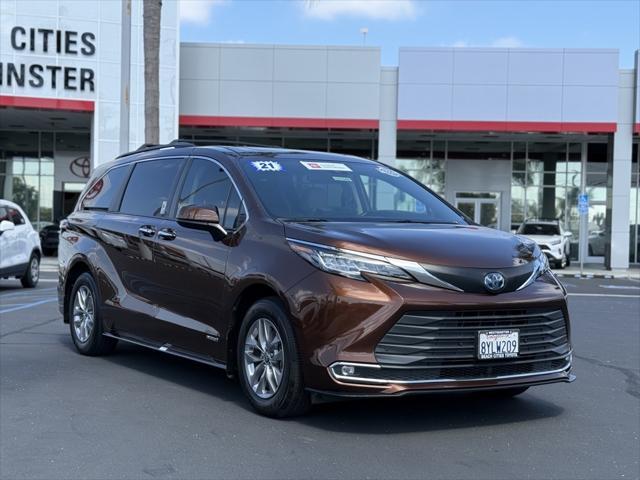 used 2021 Toyota Sienna car, priced at $39,972