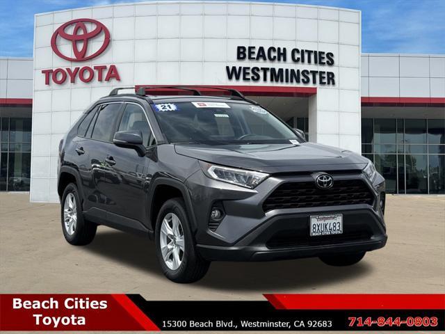 used 2021 Toyota RAV4 car, priced at $25,420