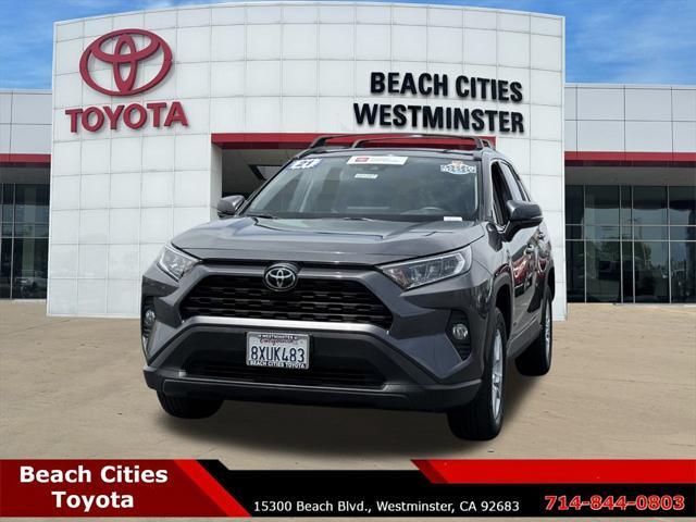 used 2021 Toyota RAV4 car, priced at $24,746
