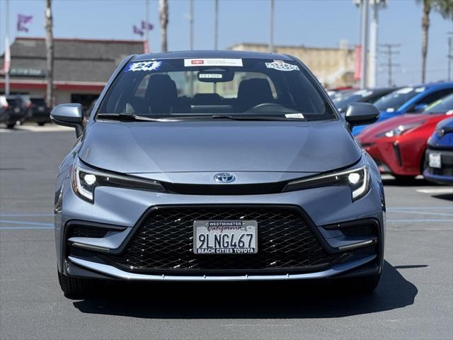 used 2024 Toyota Corolla Hybrid car, priced at $25,443