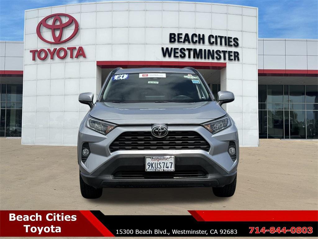used 2021 Toyota RAV4 car, priced at $24,579