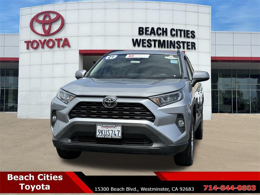 used 2021 Toyota RAV4 car, priced at $24,579