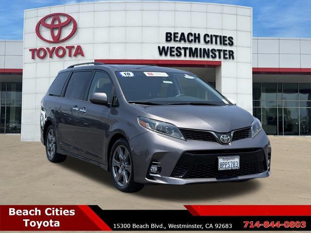 used 2018 Toyota Sienna car, priced at $25,999