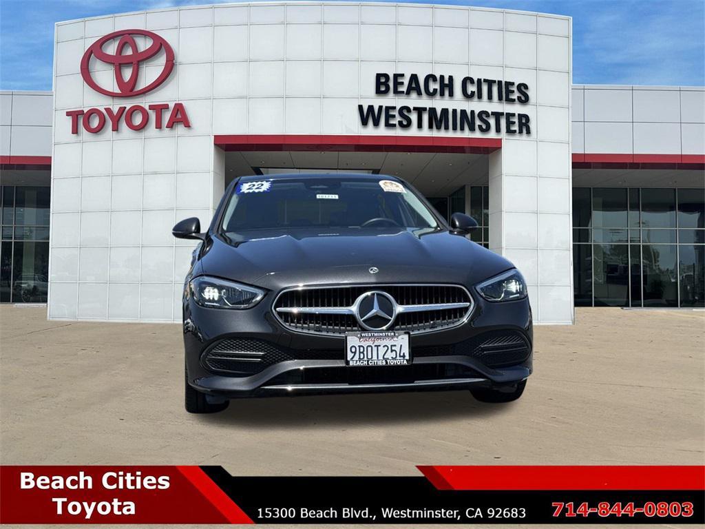 used 2022 Mercedes-Benz C-Class car, priced at $31,416