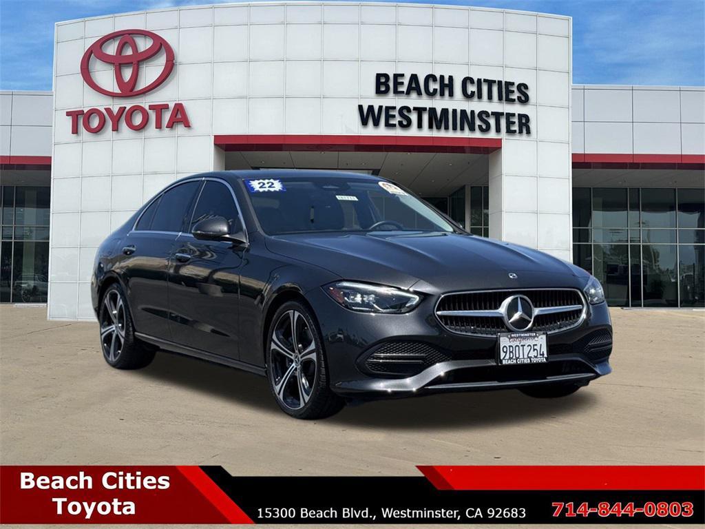used 2022 Mercedes-Benz C-Class car, priced at $31,416