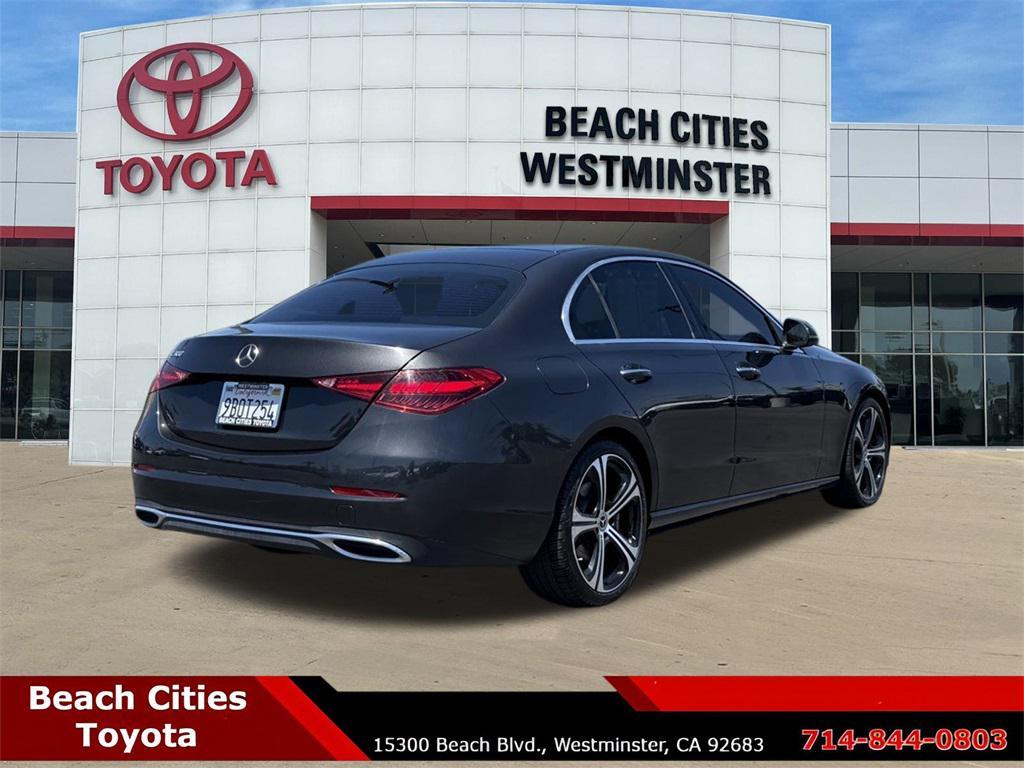 used 2022 Mercedes-Benz C-Class car, priced at $31,416