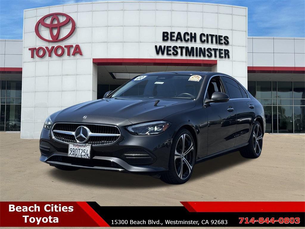 used 2022 Mercedes-Benz C-Class car, priced at $31,416