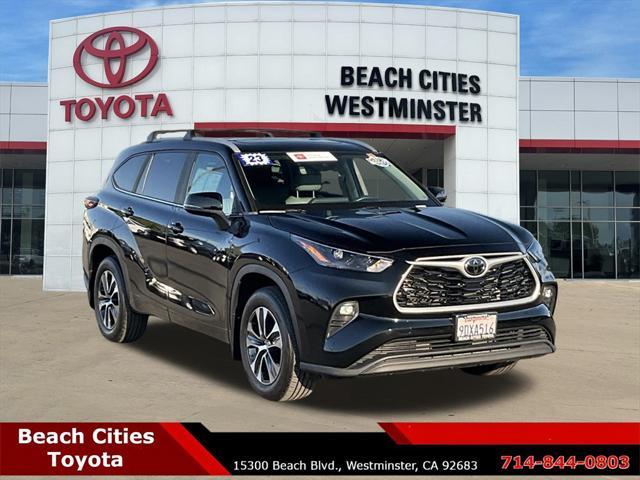 used 2023 Toyota Highlander car, priced at $39,359