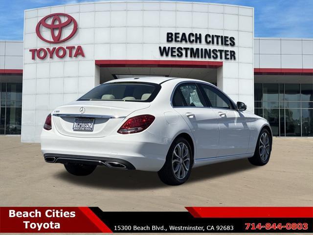 used 2015 Mercedes-Benz C-Class car, priced at $16,411