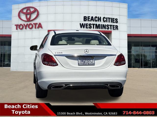 used 2015 Mercedes-Benz C-Class car, priced at $16,411