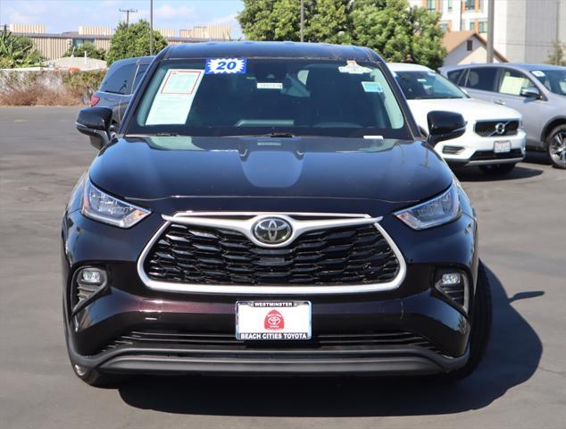 used 2020 Toyota Highlander car, priced at $26,975