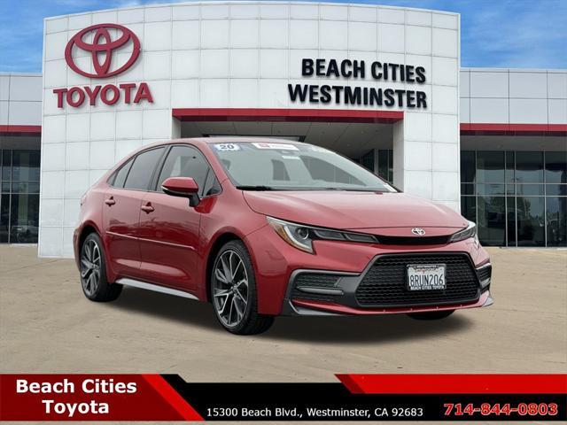 used 2020 Toyota Corolla car, priced at $19,999