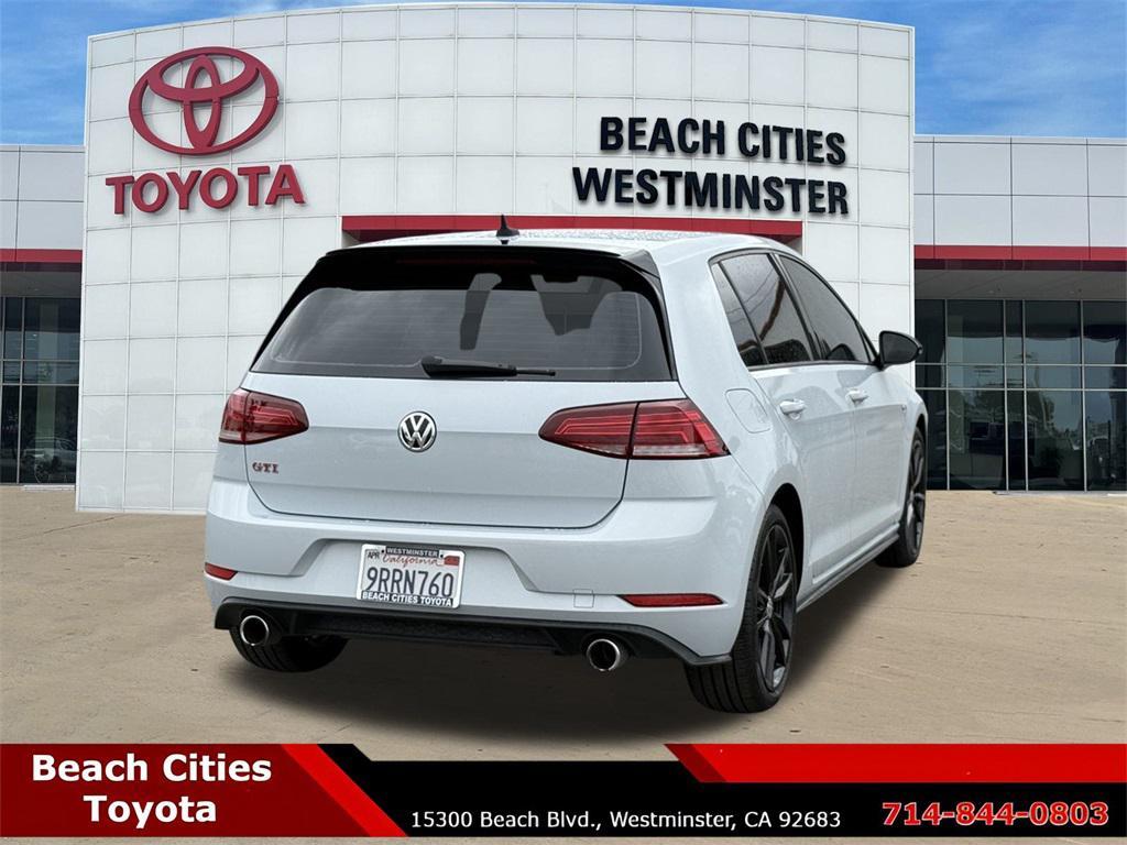 used 2021 Volkswagen Golf GTI car, priced at $23,371
