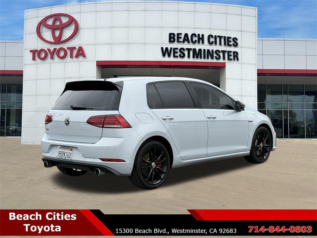used 2021 Volkswagen Golf GTI car, priced at $23,371