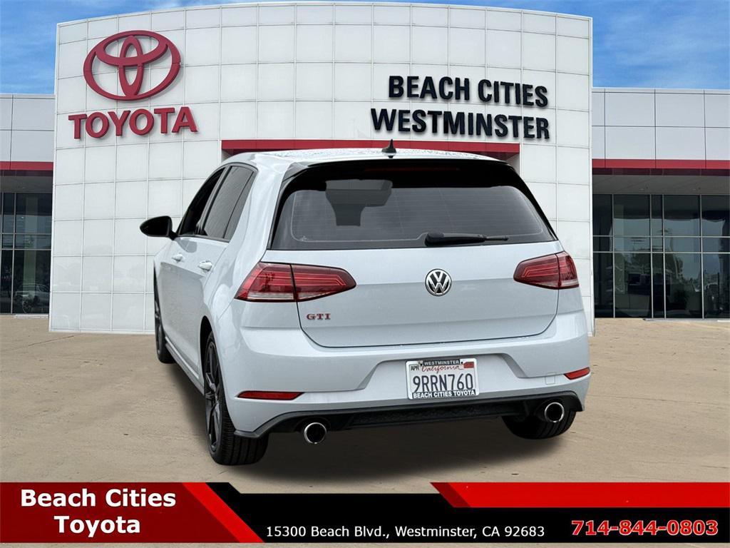 used 2021 Volkswagen Golf GTI car, priced at $23,371