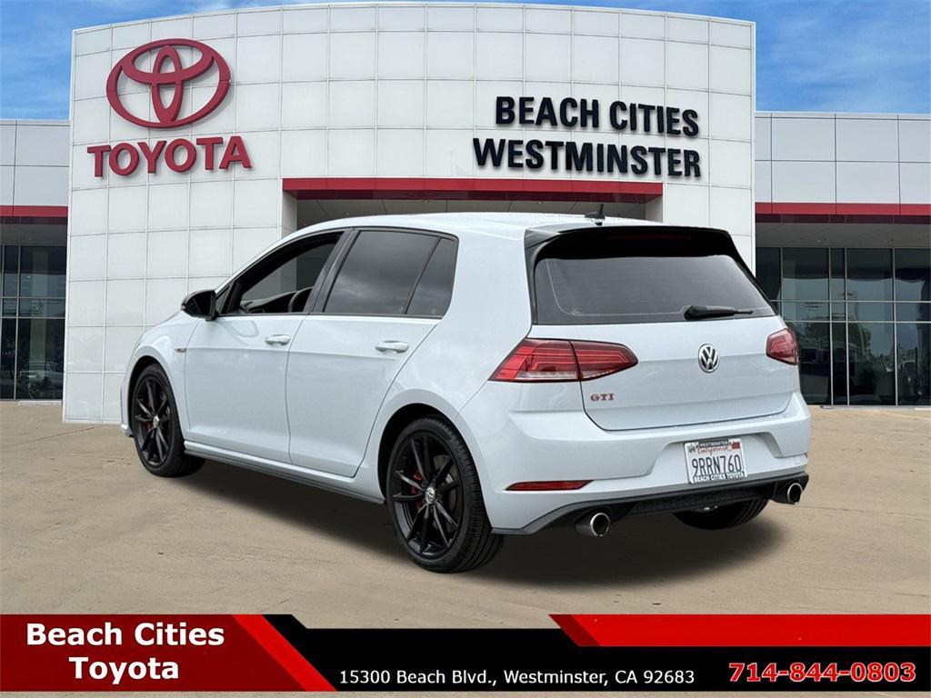 used 2021 Volkswagen Golf GTI car, priced at $23,371