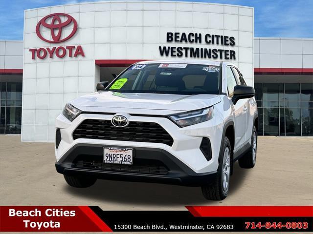 used 2024 Toyota RAV4 car, priced at $30,401