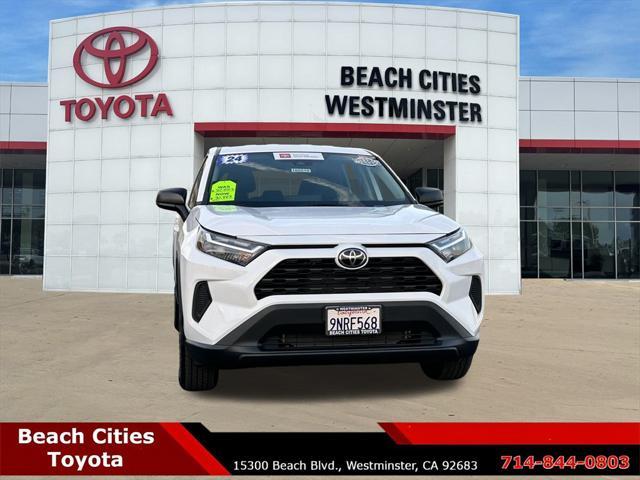 used 2024 Toyota RAV4 car, priced at $30,401