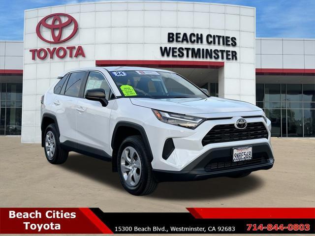 used 2024 Toyota RAV4 car, priced at $30,781