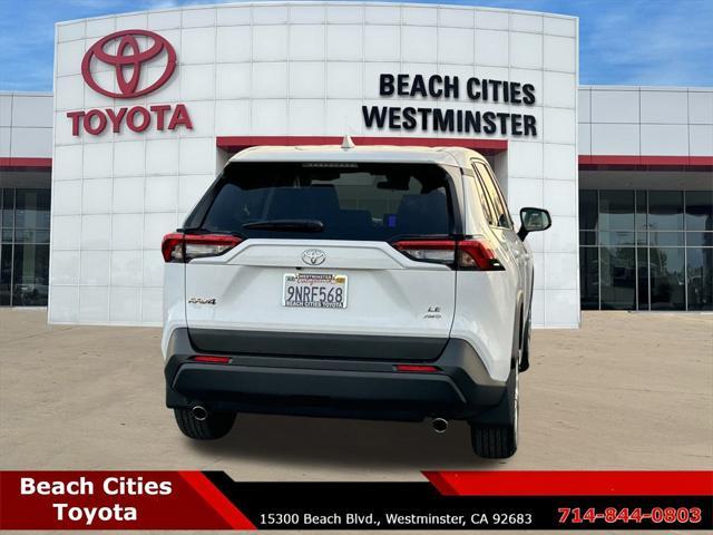 used 2024 Toyota RAV4 car, priced at $30,401