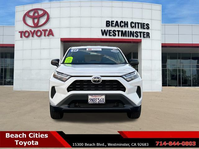 used 2024 Toyota RAV4 car, priced at $30,401